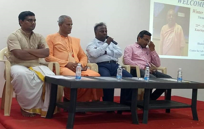 Winter School on “Scientific Exploration of GOD” December 22-24, 2018  Kancheepuram, India