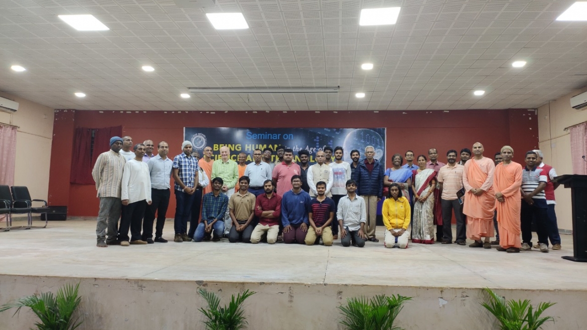 Seminar on Being Human in the Age of Science and Technology, at IIT Bhubaneswar on 29 Jan, 2020