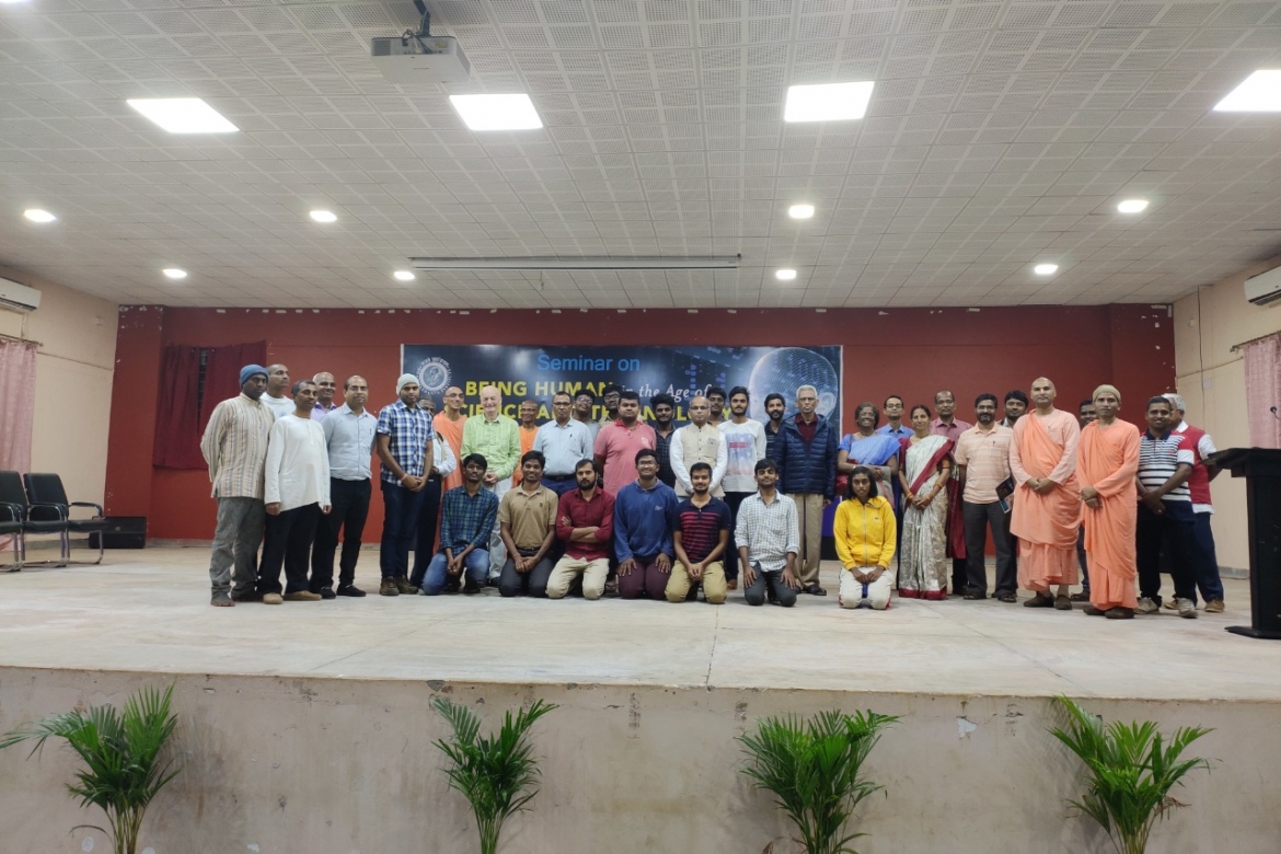 Seminar on Being Human in the Age of Science and Technology, at IIT Bhubaneswar on 29 Jan, 2020